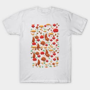 Cute Mushrooms T-Shirt